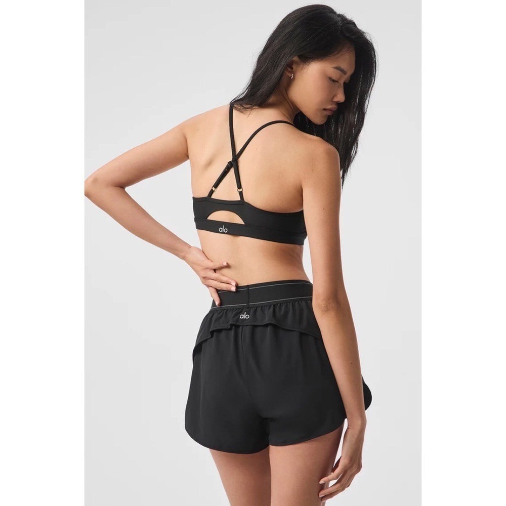 Alo Yoga Match Point Short Black S - Picture 4 of 13
